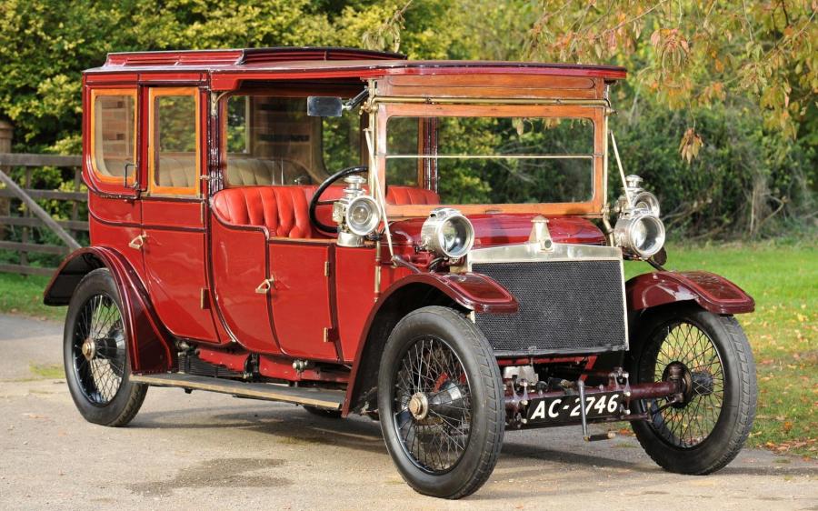 Lanchester 38 HP Detachable Top Limousine '1912